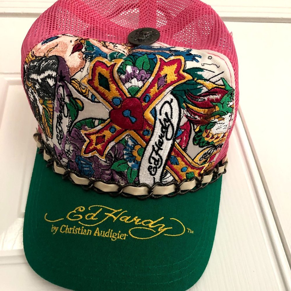 Ed Hardy Christian Audigier Trucker Hat